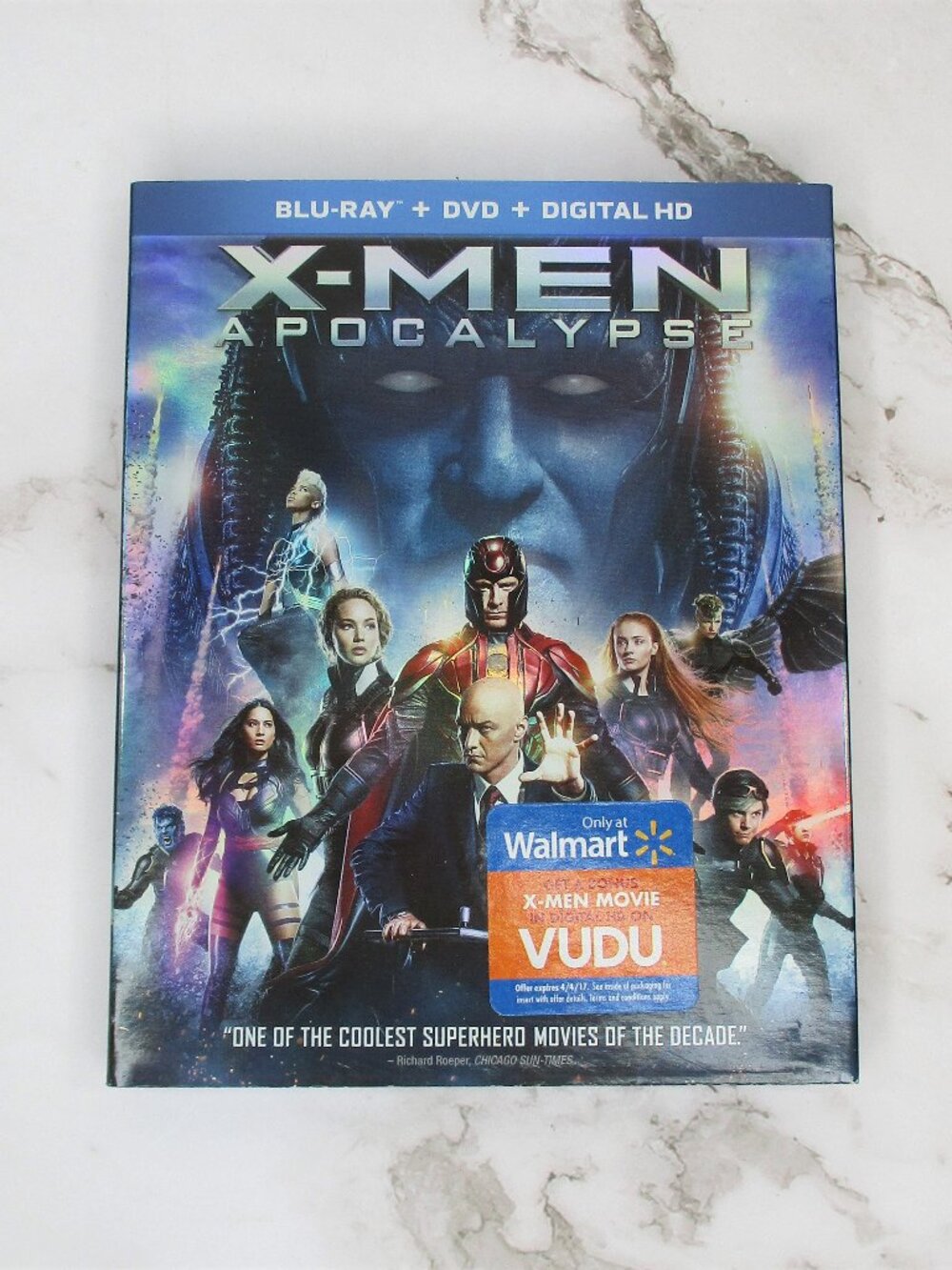 X-Men: Apocalypse (Blu-Ray DVD 2016) Movie Combo